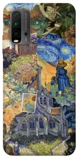 Чехол на Xiaomi Redmi 9T Van Gogh collage фото 1 из 1