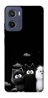 Чехол на Motorola Moto G05 Three Cats фото 1 из 1