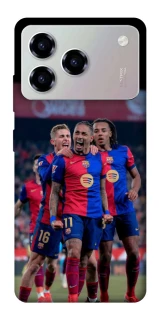 Чехол на ZTE Blade A76 FC Barcelona team фото 1 из 1