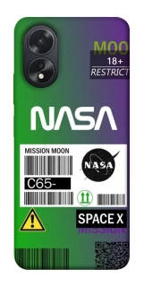 Чохол на Oppo A18 NASA ver.2 фото 1 з 1