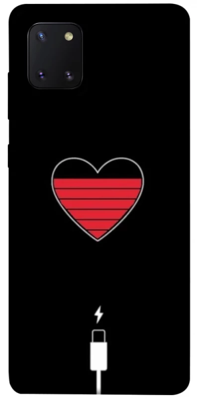 Чохол на Samsung Galaxy Note 10 Lite (A81) Charge your heart фото 1 з 1
