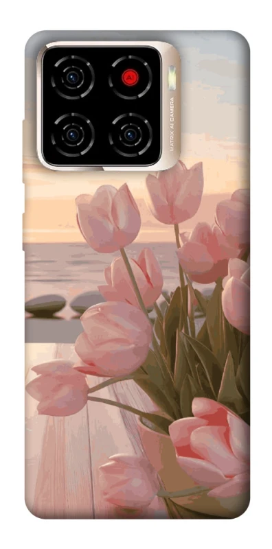 Чохол на ZTE Blade A56 Morning Flowers zon фото 1 з 1