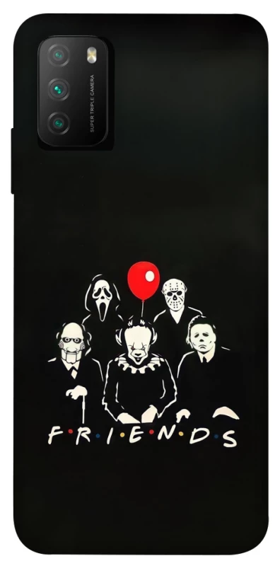 Чехол на Xiaomi Poco M3 Horror Friends фото 1 из 1