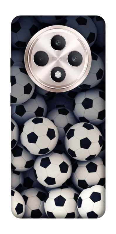 Чохол на Oppo Reno 12 F 4G/5G Футбольні м'ячи фото 1 з 1