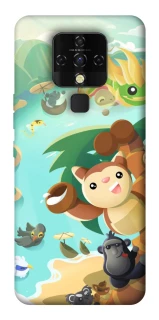Чохол на TECNO Camon 16 SE Adopt Me Tropical Adventure фото 1 з 1