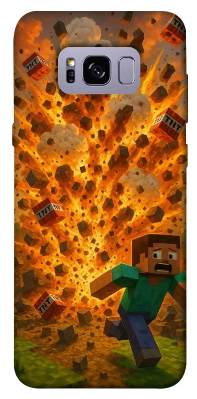 Чохол на Samsung G955 Galaxy S8 Plus Minecraft v7 фото 1 з 1