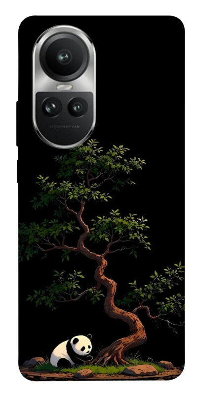 Чехол на Oppo Reno 10 Panda and tree фото 1 из 1