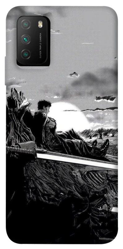 Чехол на Xiaomi Poco M3 Berserk sunset фото 1 из 1