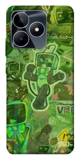 Чохол на Realme C53 Dandysworld tv green theme фото 1 з 1