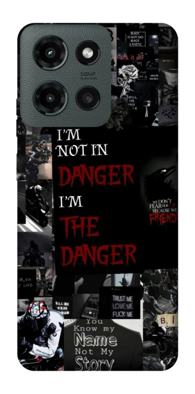 Чохол на Motorola Moto G Power (2025) Danger collage фото 1 з 1