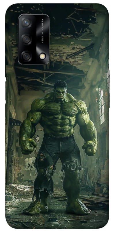 Чохол на Oppo A74 4G Angry Hulk фото 1 з 1