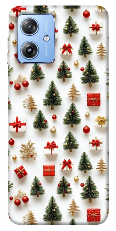 Чохол на Motorola Moto G84 Christmas spirit ver.8 фото 1 з 1