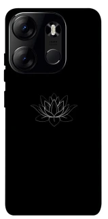 Чохол на Tecno Spark Go 2023 Black Lotus фото 1 з 1