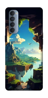 Чохол на Oppo Reno 4 Pro Minecraft sunrise фото 1 з 1
