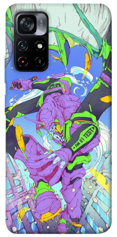 Чехол на Xiaomi Poco M4 Pro 5G Евангелион v2 фото 1 из 1