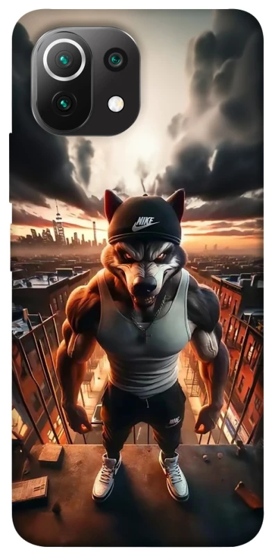 Чохол на Xiaomi Mi 11 Lite Вовк фото 1 з 1