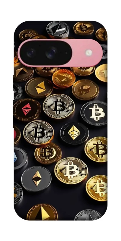 Чехол на Google Pixel 9 Many coins фото 1 из 1