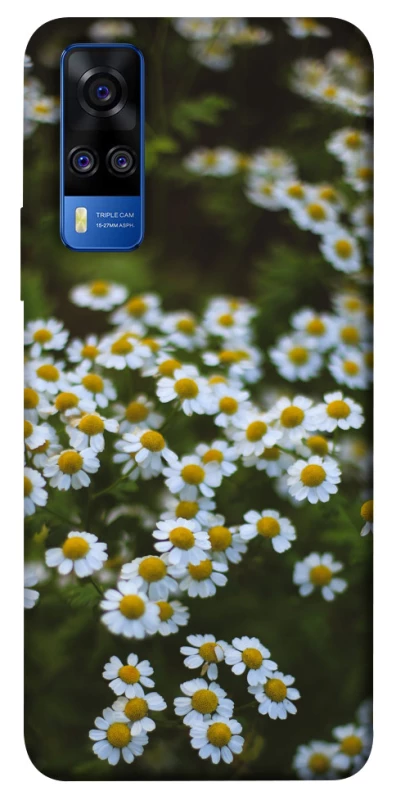 Чохол на Vivo Y51a Ромашки v13 фото 1 з 1
