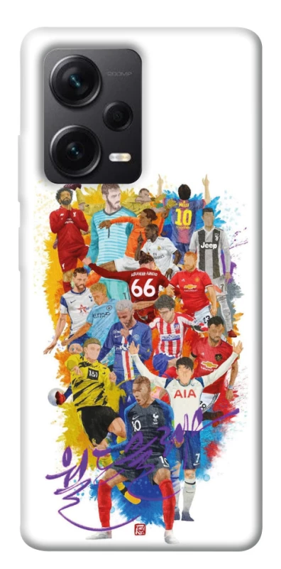 Чехол на Xiaomi Redmi Note 12 Pro 5G Football Abstract v2 фото 1 из 1