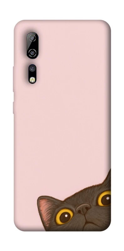Чехол на ZTE Axon 10 Pro Peeping cat фото 1 Чехол на ZTE Axon 10 Pro Peeping cat фото 1 из 1