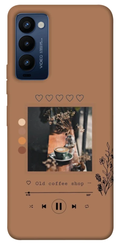 Чехол на TECNO Camon 18 Coffee player фото 1 из 1
