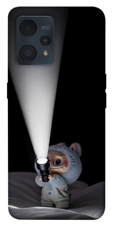 Чохол на Realme 9 4G / 9 Pro+ Labubu with flashlight ver.3 фото 1 з 1