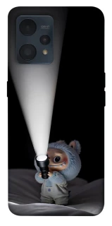 Чохол на Realme 9 4G / 9 Pro+ Labubu with flashlight ver.3 фото 1 з 1