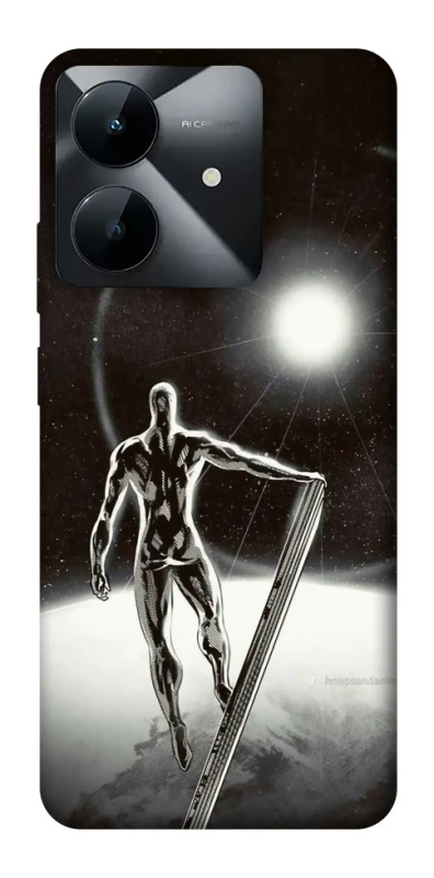 Чохол на Realme Note 60x Срібний серфер фото 1 з 1