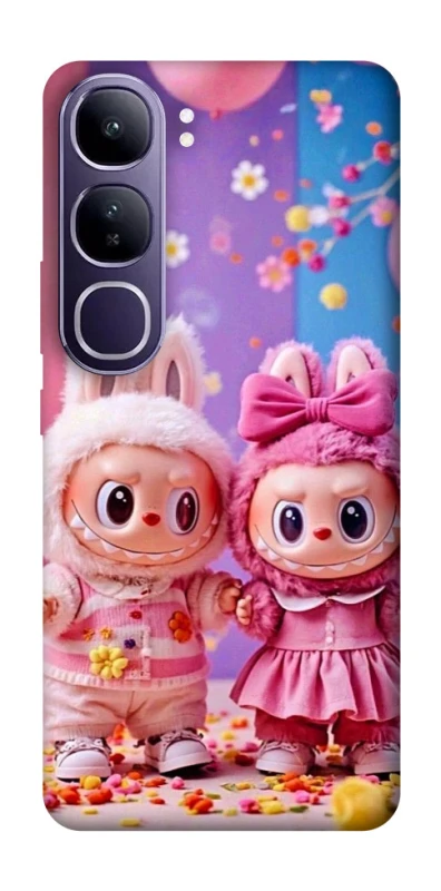 Чохол на Vivo Y300 Labubu twins ver.2 фото 1 з 1