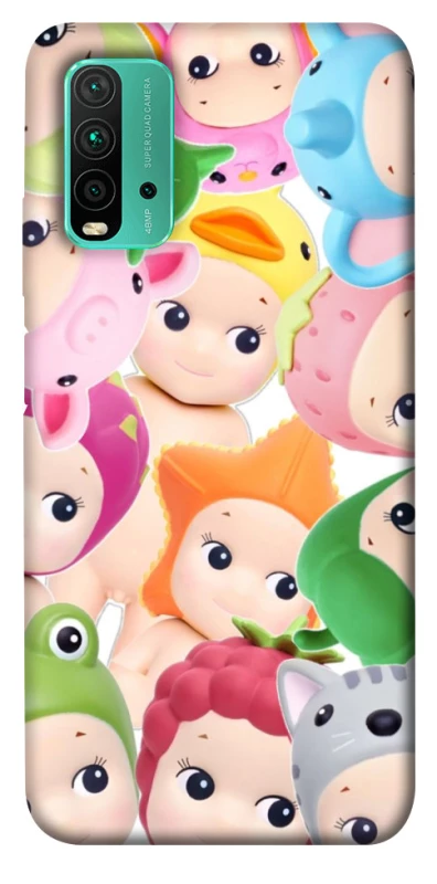 Чохол на Xiaomi Redmi Note 9 4G / Redmi 9 Power Fruit-Zoo Kaleidoscope фото 1 з 1