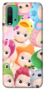 Чехол на Xiaomi Redmi Note 9 4G / Redmi 9 Power Fruit-Zoo Kaleidoscope фото 1 из 1