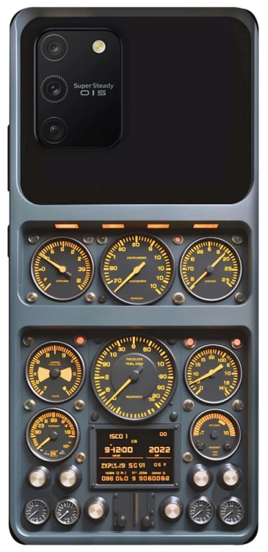 Чохол на Samsung Galaxy S10 Lite Airplane instrument panel фото 1 з 1