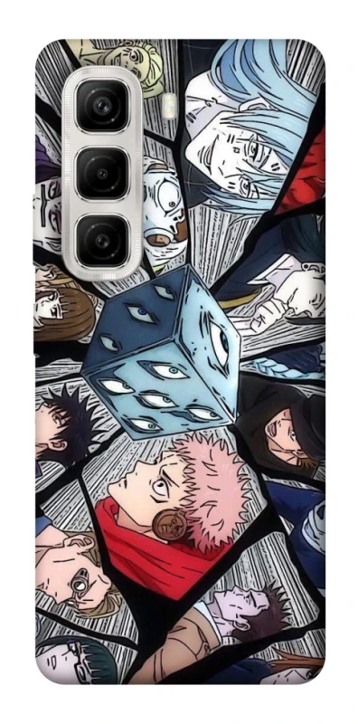 Чохол на Infinix Hot 50 4G jujutsu kaisen v4 фото 1 з 1