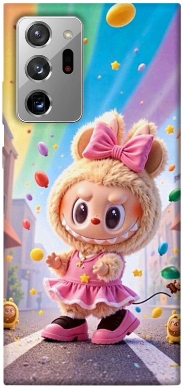 Чохол на Samsung Galaxy Note 20 Ultra Labubu rainbow фото 1 з 1