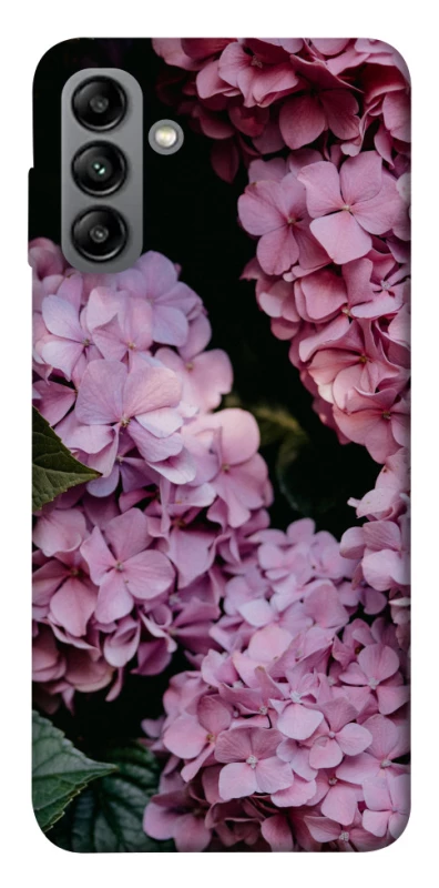 Чохол на Samsung Galaxy A04s Рожеві гартензії фото 1 з 1