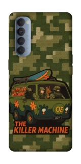 Чехол на Oppo Reno 4 Pro Funny machine фото 1 из 1