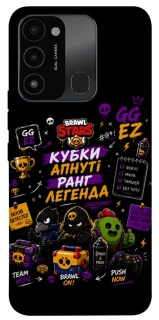 Чохол на TECNO Spark 8C Brawl Stars collage фото 1 з 1