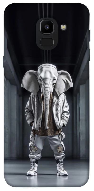 Чехол на Samsung J600F Galaxy J6 (2018) Слон v2 фото 1 из 1