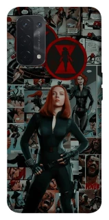 Чохол на Oppo A54 5G / A74 5G Black Widow фото 1 з 1