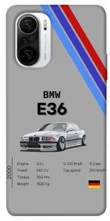 Чехол на Xiaomi Redmi K40 / K40 Pro / K40 Pro+ / Poco F3 BMW V32 фото 1 из 1