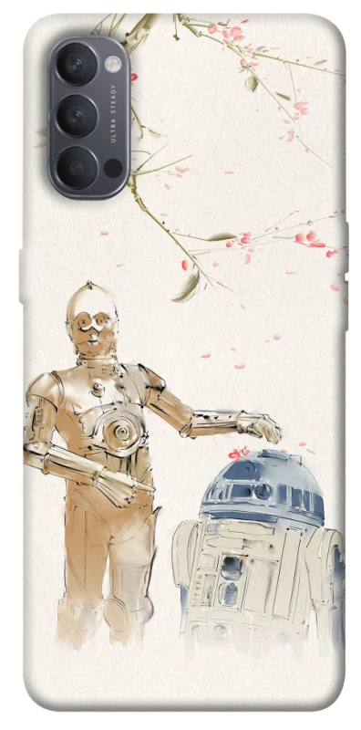 Чохол на Oppo Reno 4 Star Wars robots фото 1 з 1
