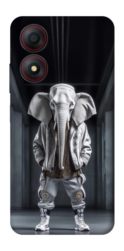 Чохол на ZTE Blade A34 4G Слон v2 фото 1 з 1