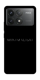 Чохол на Xiaomi Poco F6 Pro Minimalism фото 1 з 1