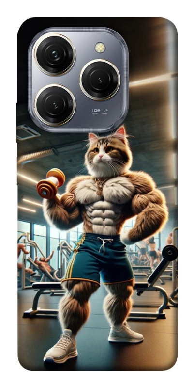 Чохол на TECNO Spark 20 Pro Кіт качок фото 1 з 1