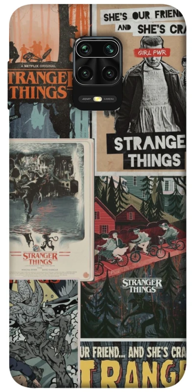 Чехол на Xiaomi Redmi Note 9s / Note 9 Pro / Note 9 Pro Max Stranger Things ver.15 фото 1 из 1