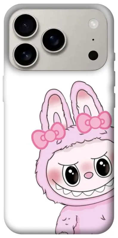 Чехол на Apple iPhone 18 Pro Labubu White фото 1 из 2