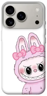 Чехол на Apple iPhone 18 Pro Labubu White фото 1 из 2