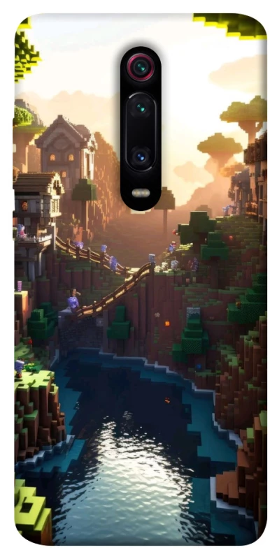 Чохол на Xiaomi Redmi K20 / K20 Pro / Mi9T / Mi9T Pro Minecraft sunset фото 1 з 1