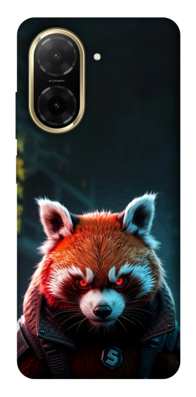 Чохол на Xiaomi Redmi A5 (Europe version) Cyber Red Panda фото 1 з 1