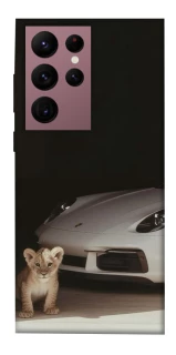 Чехол на Samsung Galaxy S22 Ultra Porsche white фото 1 из 1